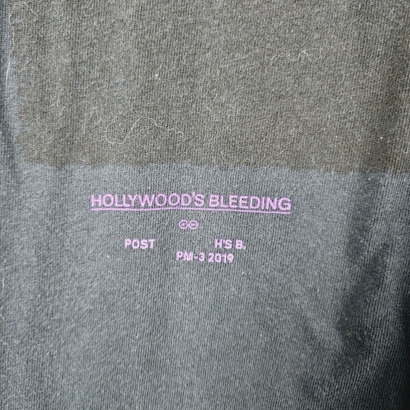 POSTY CO | Post Malone 2019 Hollywood's Bleeding Tour band tee t-shirt - Picture 4 of 5